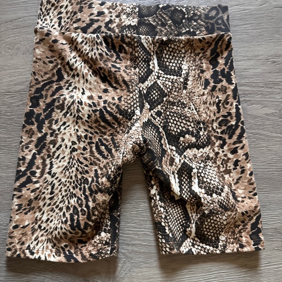 All Saints Ariel Noche Longline Bike Shorts Sz 2 - Picture 3 of 6